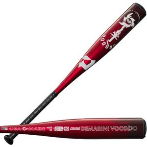 DeMarini 2025 Voodoo One USSSA Baseball Bats: -10/-8/-5 Drop
