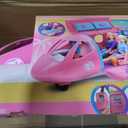 Barbie Dreamplane Transforming Playset with Reclining Seats and Working Overhead Compartments, Plus 15+ Pieces Including a Puppy and a Snack Cart, for Kids 3 Years Old and Up, Medium