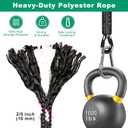 SELEWARE Heavy Duty Tree Swing Ropes, Adjustable Hammock Tree Straps Hanging Kit with Locking Carabiners, 10FT Tree Swing Straps for Outdoor Swings Hammock Playground Set Accessories (Black, 2 Pack)