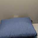 Arden Performance Outdoor Cushion Set, 21 x 21, Patio Cushion, Rain-Proof, Fade Resistant, Denim Alair