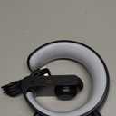 New Wireless Speaker Charger, Atmosphere Light with Wireless Charging Function, Table Lamp, Bedside Lamp with Alarm Clock & Charging Function, Bedroom Bedside Lamp, Gifts (Black)