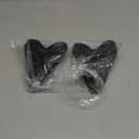 Carcharodon Megalodon Giant Shark Tooth with Serrations, Suitable for Museums, Schools, Home Collections (5.5 inch, Black)