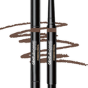 Gentlehomme 2 Pack Mens Eyebrow Pencil Light Brown, Easily Shape Define Fill Eyebrows or Beard, 2 in 1 brush and ultra-thin pencil, Waterproof Smudge Proof Sweatproof, Durable and Long Lasting