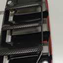 Front Bumper End Grille Cover Trim Compatible for Mer@cedes Benz G Class AMG Wagon Cross Country SUV G63 2025 2026 Front Bumper Side Air Intake Grille Trim Exterior Accessories (Carbon Fiber)