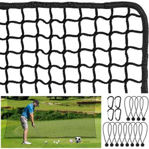 Golf Practice Net, 10 x 15 Ft Golf Hitting Nets Heavy Duty Nylon Golf Netting for Garage Backyard