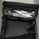 Portable Oven, 12V 24V 110V-240V Car Food Warmer Portable Personal Mini Oven Electric Heated Lunch Box for Meals Reheating & Raw Food Cooking for Road Trip/Camping/Picnic/Family Gathering(Black)