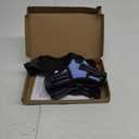 PHOEPET No Pull Dog Harness Reflective Adjustable Vest with a Training Handle, Name ID Pocket, 2 Metal Leash Hooks, 3 Snap Buckles [Easy to Put on & Take Off](M, Baby Blue)