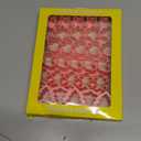 Ziliny 30pcs Mini Christmas Cookie Cutter Set, Plastic Molds, Includes Christmas Tree Gingerbread Man Snowflakes Candy Cane Winter Glove Cookies Mold for Biscuits, and Sandwiches, Pet Snacks