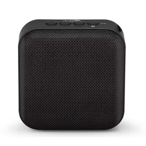 Portable Bluetooth Wireless Fabric Speaker in Black