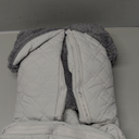 Tadpoles Quilted Stroller & Car Seat Cover - Light Grey | 27" x 20" x 2" | Made of 100% Super Soft Microfiber Polyester | Warm, Gentle & Durable | Ideal for Use as a Stroller Cover & Car Seat Cover