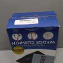 Everlasting Comfort Memory Foam Car Seat Cushion for Long Driving - Back Pain, Sciatica, Tailbone Pain Relief - Adult Booster Wedge Seat Cushions for Car, Truck Seats - Non-Slip, Washable Cover