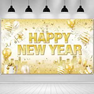 Happy New Year 2026 Photo Booth Props