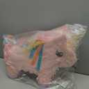 Blue Panda Unicorn Pinata for Girl - Small Pink 13 x 15.5 x 5 in - Princess Birthday Party Pinata & Rainbow Mane Theme - Easy-Fill Design