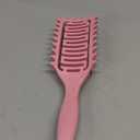 Curl Defining Brush,2024 Curly Hair Brush,Vented Hair Brush for Detangling, Shaping and Defining Curls For Women and Men Less Pulling (Pink)