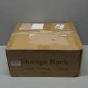 SAYZH Fruit Vegetable Basket for Kitchen, Rotating Storage Rack, 5 Tier Rolling Cart with top lid, Large Metal Wire Wheels (White)