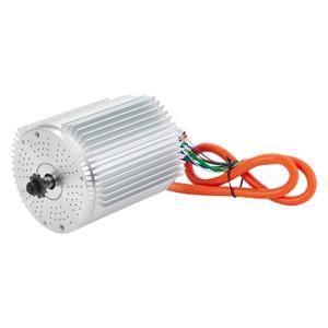 Kunray Electric DC Motor 48V 2000W Motor, Electric Scooter Brushless Motor Max Speed 5700rpm, Electric Dirt Bike Motor Engine, Go Kart Electric Motor with Temperature Sensing