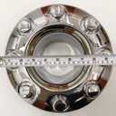 2 x 2PCS Replacement for 2005-2018 F-350 F350 Dually Front 4X4 Open Chrome Wheel Center Hub Cap Replaces 5C3Z1130TA