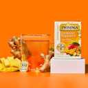 Twinings Superblends Immune Support+ Herbal Tea with Vitamin C, Ginger & Mango Flavoured Green Tea, 16 Tea Bags (Pack of 6), Naturally Caffeine-Free, Enjoy Hot or Iced, 96 Teabags