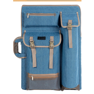 TRANSON Art Portfolio Case Artist Backpack Canvas Bag Large 26” x 19.5”