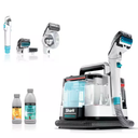 Shark Carpet Cleaner Machine, Portable Upholstery StainStriker, Spot, Odor & Stain Remover, 2 Carpet Cleaner Solutions, 3 Tools, Perfect for Pet Hair, Area Rugs, Couches, Burgundy, PX203BRN