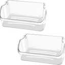 [2 PACK] AMI PARTS 240324502 Refrigerator Door Bin Shelf Compatible with cro-sley, frigi-daire, ken-more Replace 844402, AP2549806, PS429767, EAP429767
