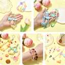 420~450Pcs Acrylic Assorted Beads for Jewelry Making Cute Mixed Shaped Beads for Bracelets Necklace Keychain Earrings DIY Crafts Supplies(Purple)
