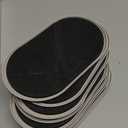 Reusable Large Furniture Movers Sliders for Carpet and Hardwood Floors-8 Pack 9-1/2" Oval Moving Pads Protector for Heavy Duty Sofa Bed Table Desk,Quickly and Easily Move Any Item, Beige