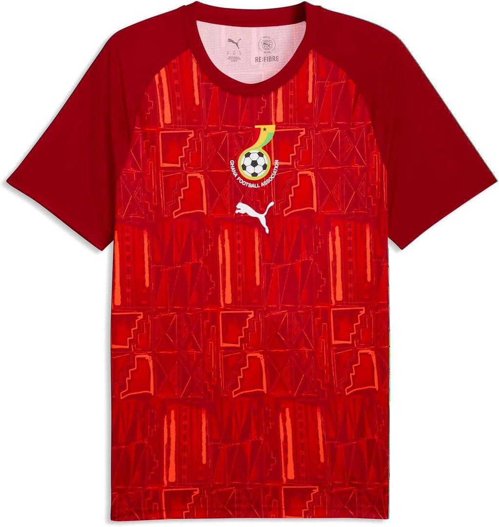 Puma Men's Ghana FA Warm Up Jersey, XXL