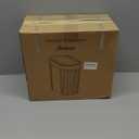 5 Gallon Bathroom Trash Can with Lid, Automatic Motion Sensor White Trash Can, Touchless Slim Waterproof Garbage Bin for Kitchen, Bedroom, Office, and Bathroom