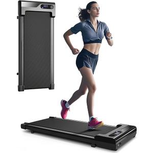 Under Desk Walking Jogging Pad Treadmill 5% Incline 2.5HP Brushless Quiet