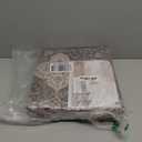 Office Chair Mat for Hardwood Floor, 48"x36" Easy Glide Computer Desk Mat Protector for Rolling Chair Under Desk Rug Nonslip Backing, Machine Wash (Modern) (Beige and Black)