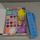 Ulema 65Pcs Cute DIY Pen Making Kit Christmas Gifts, Create 12 Plush and Floating Pens, Creative Arts and Crafts (Style1)