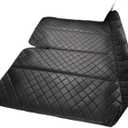 Car Mattress rollaway Bed Car Back seat Sleeping Appliance Leather Non-Inflatable Rear Sleeping mat Camping Travel Bed(A,Medium)