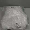 100 pcs Disposable Cage Liners, Clear Plastic Rabbit Cage Liner Bag, Universal Toilet Film for Bunny, Hamster, Totoro, Hedgehog, Guinea Pig and Small Animals (100pcs, 47in)