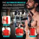 Professional Twister Arm Trainer, Adjustable 60-100lb Chest Workout Equipment for Men, Portable Detachable Design for Home Gym, Arm Chest and Shoulder Muscle Strength Exerciser Training