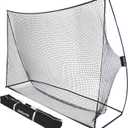 GoSports Golf Practice Hitting Net - Choose Between Huge 10 x 7 ft or 7 x 7 ft Nets - Personal Driving Range for Indoor or Outdoor Use - Designed by Golfers for Golfers