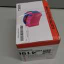 IDAODAN Electric Balloon Pump, Portable Electric Balloon Blower Machine Balloon Air Pump Dual Nozzle Rose Red 110V 600W Balloon Inflator for Party Decorations