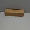 SURAIELEC Christmas Battery Operated Window Candle wiith 6H Timer, 10.5'' Taper Window Candle, Clear Flameless LED Candles, 1.7 Narrow Base, Matte Black, 4-Pack (Rechargeable Battery Not Compatible)