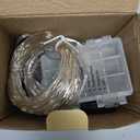 2-Pack Fairy Lights Battery Operated with Remote, Waterproof 66FT 200 LED Battery String Lights Outdoor Indoor, 8 Modes Twinkle Lights with Timer for Bedroom Wedding DIY Christmas Decor (Warm White)