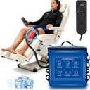 Cold Therapy Machine - Ice Machine for Knee After Surgery with Programmable Timer, Portable Cryotherapy Device for Pain Relief & Swelling Reduction in Shoulder, Hip, Ankle Recovery