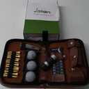 HIRQUITICKE Golf Gift Sets for Men & Women with Accessories Set & Case, Balls, Rangefinder, Tees, Brush, Multifunctional Divot Knife, Scorer, Ball Clamp