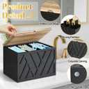Tampon Holder for Bathroom Decor, Feminine Product Organizer With Lid, Shark Week Storage, Wood Pad Box for Toilet, Bathroom Accessories for Girl Stuff