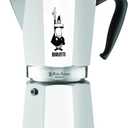 Bialetti - Moka Express: Iconic Stovetop Espresso Maker, Makes Real Italian Coffee, Moka Pot 12 Cups (22 Oz - 670 Ml), Aluminium, Silver