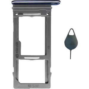 Ubrokeifixit Galaxy Note9 Micro SD Card Slot Single Sim Card Tray Holder Replacement for Samsung Galaxy Note9 SM-N960U SM-N960F Blue