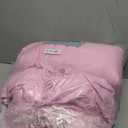 Full Size Bedding Sets for Girls 6Pcs Pink Purple Rainbow Kids Comforter Set with Sheets Moon Heart Print on White Teen Girl Bed in A Bag (Rainbow, Full)