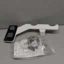 SAMODRA Bidet Attachment, Non-Electric Cold Water Bidet Toilet Seat Attachment with Pressure Controls, Retractable Self-Cleaning Dual Nozzles for Frontal & Rear Wash - Black