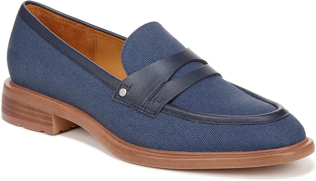 Franco Sarto Womens Edith (5, Navy Blue Fabric)