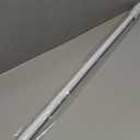 Adjustable Tension Steel Bathroom Shower Rod, 50-84 Inches, White Finish, No Drill  Design House, 564195