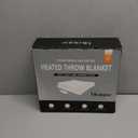 Heated Blanket Electric Blanket Throw - Fast Heating Blanket Throw Double Sided Sherpa Ultra Soft Cozy with 6 Heating Levels & 1-4 Hours Auto Off, Mashine Washable, 50 x 60 Inches, Sage