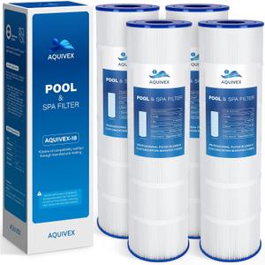 CL340 Jandy Pool Filter Cartridge, Compatible with Jandy Pro Series 340, CL340, CV340, A0557900, R0554500, Pleatco PJAN85, PJAN85-PAK4, Filbur FC-0800, Unicel C-7459, C-7459-4, 4 Pack